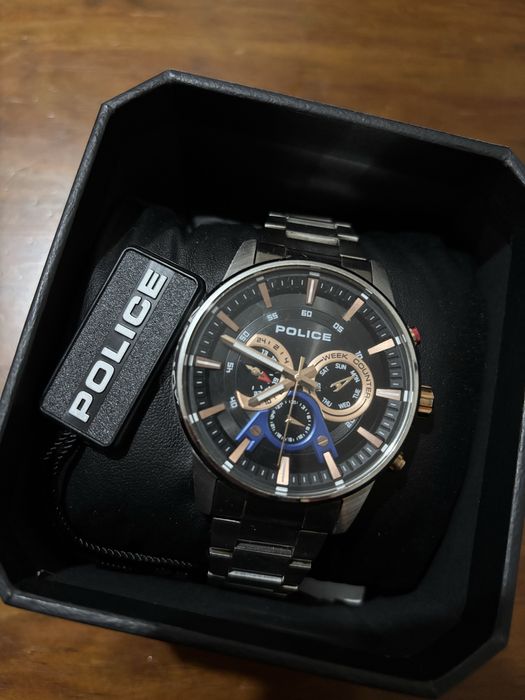 Relogio Police Gold