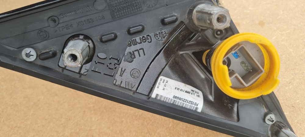 Lustro kompletne lusterko Prawe BMW F10 barcode z kamerą