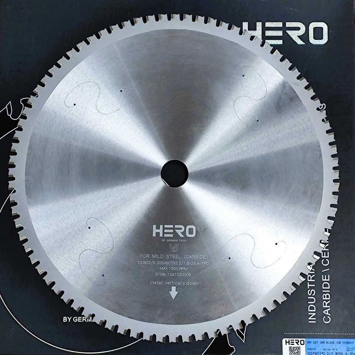 Дискові пили HERO, Kanefusa - промислові пильні диски по ДСП, дереву