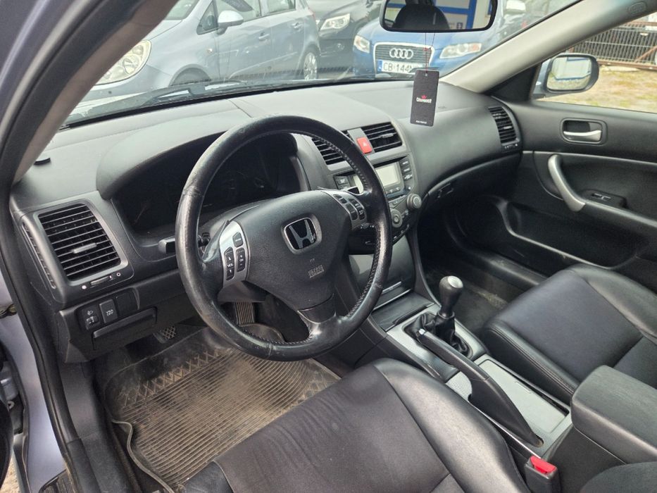 HONDA ACCORD VII 2.2 DIESEL * Klimatyzacja Elektryka szyb Pół skóry *