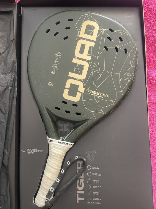 Raquete Padel Quad Tiger