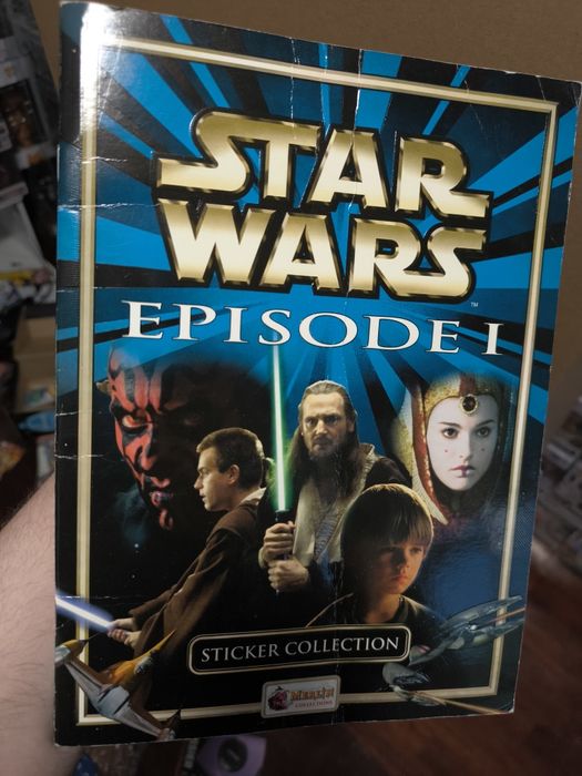 Caderneta Star Wars Panini em Português