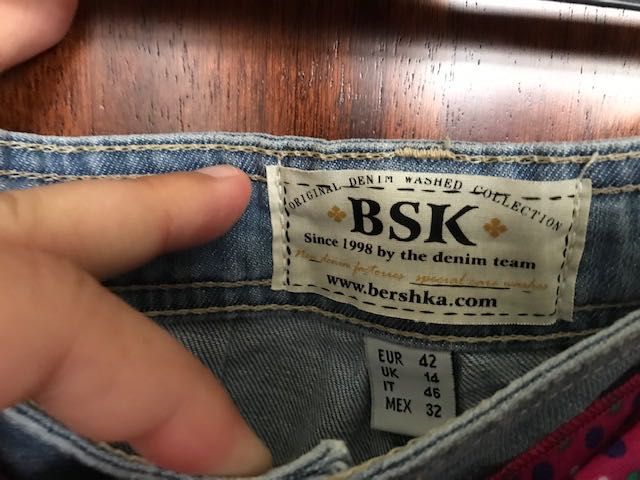 Saia de Ganga Bershka Nº 42