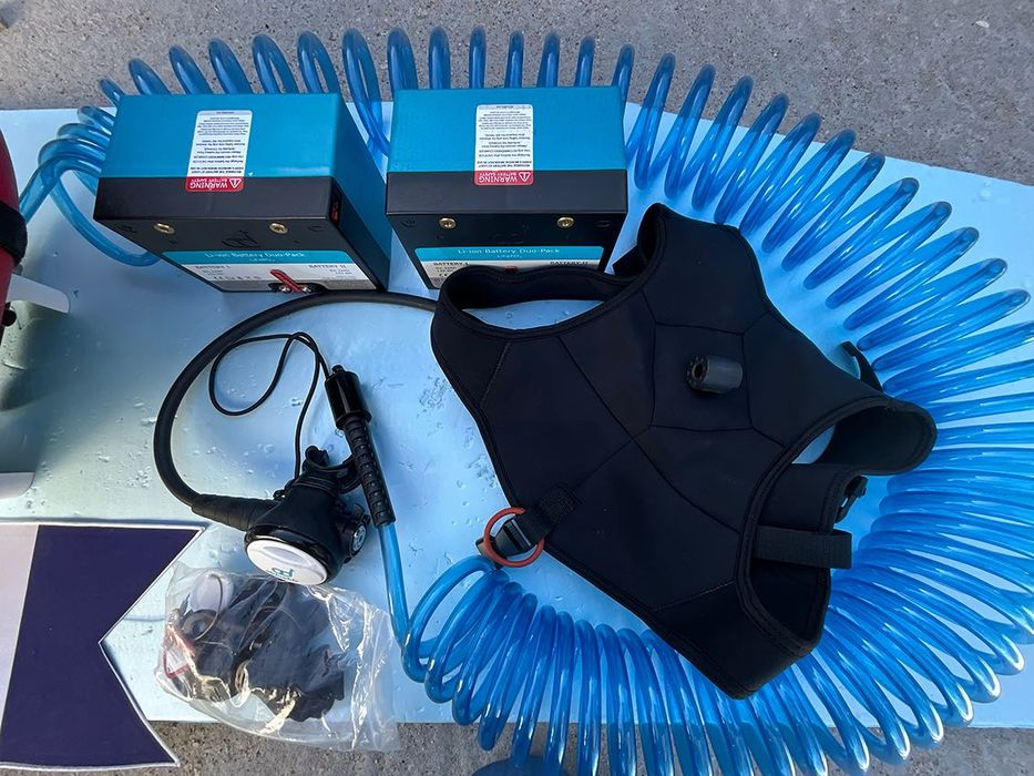Sistema de Mergulho “Hookah” AirBuddy + Bateria Extra