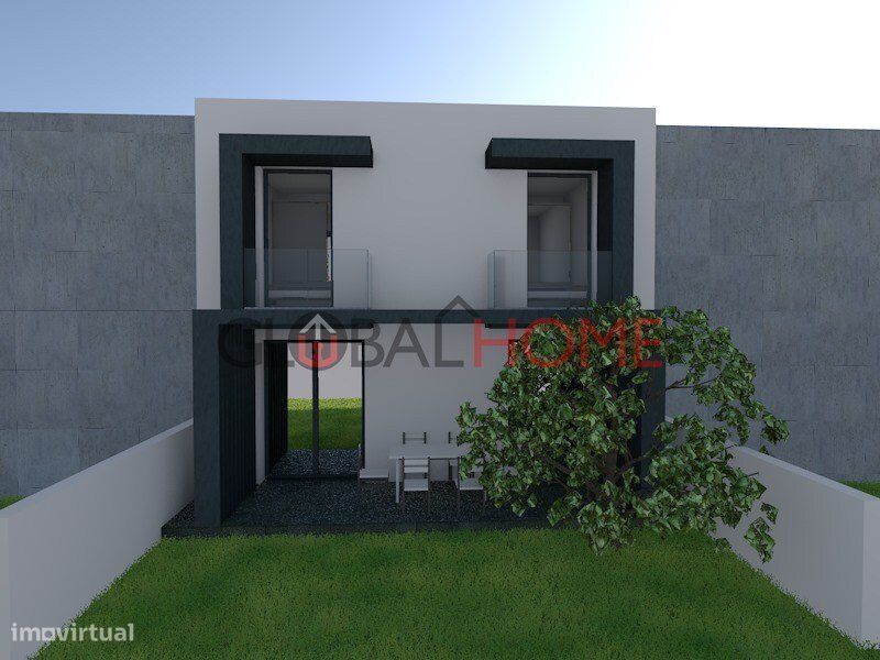 New T4 Detached House Under Construction » Baguim do Monte