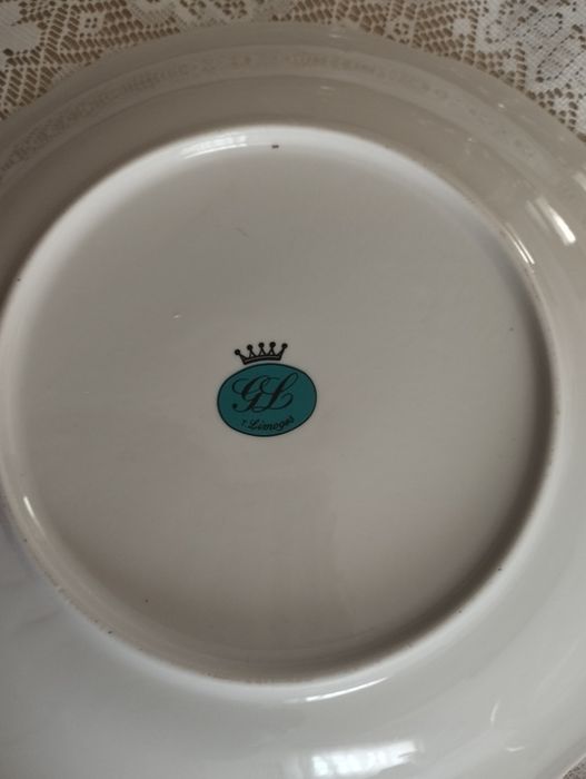 Conjunto de peças decorativas Limoges