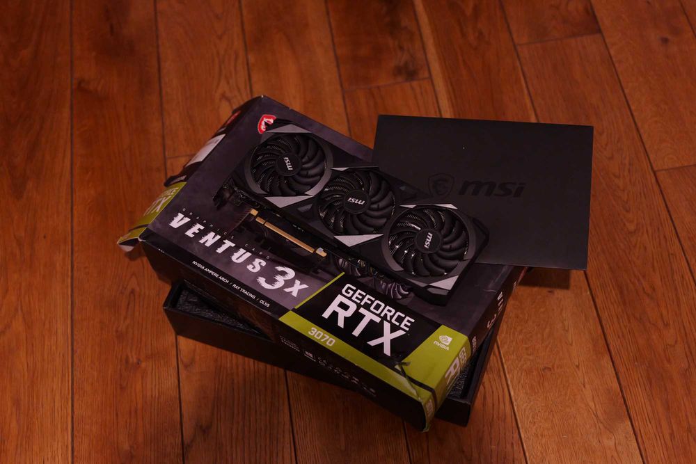 MSI VENTUS 3x RTX 3070 Warszawa