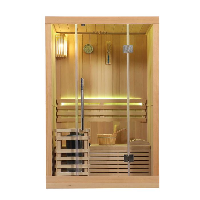 SAUNA FIŃSKA LUXOR S z Pecem 3,5KW 130x100x200cm