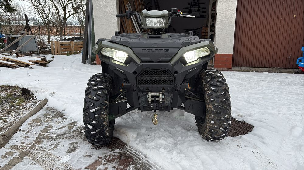 Polaris sportsman 850 ,2020 nowe opony wyciągarka zamiana