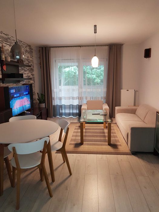 Mieszkanie Prusa 5 widok na las