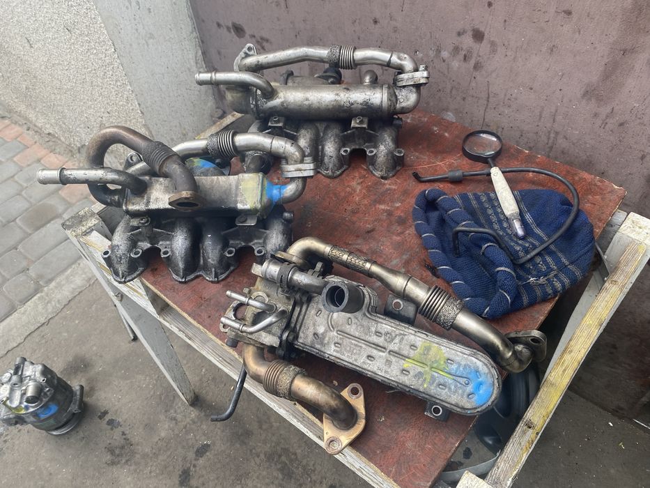 Теплообмінник ЕГР 1.9 2.0 TDi VW Golf Shran Passat B6 Touran Caddy A5