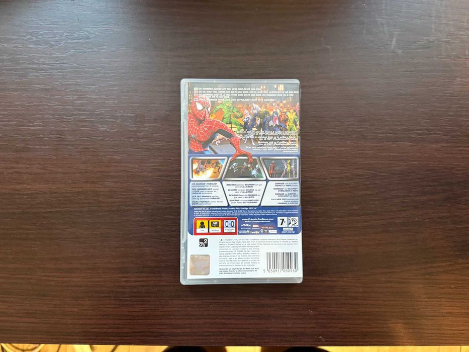 spiderman friend or foe  psp