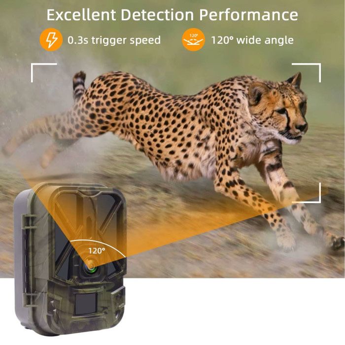 Сантек Фотопастка Suntek HC-940A — 4K / 50 МП фотоловушка НС940 камера для лісу фотокамера відеокамера з датчиком руху і екраном