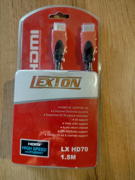 Kabel HDMI + ethernet 1.5 m!