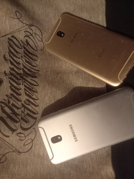 Samsung j730 J7 blue, gold