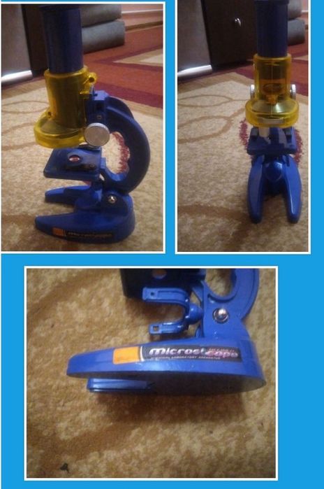 Игрушки детский микроскоп