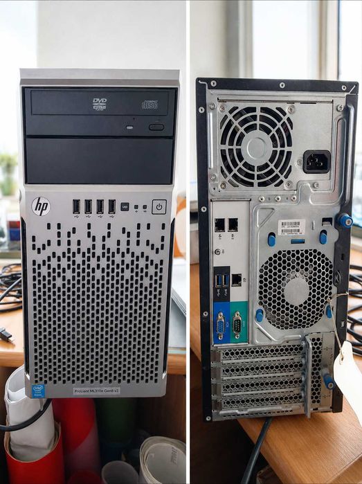 HP ProLiant ML310e Gen8 v2 – Servidor / NAS / Homelab