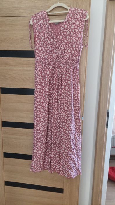 Letnia długa sukienka