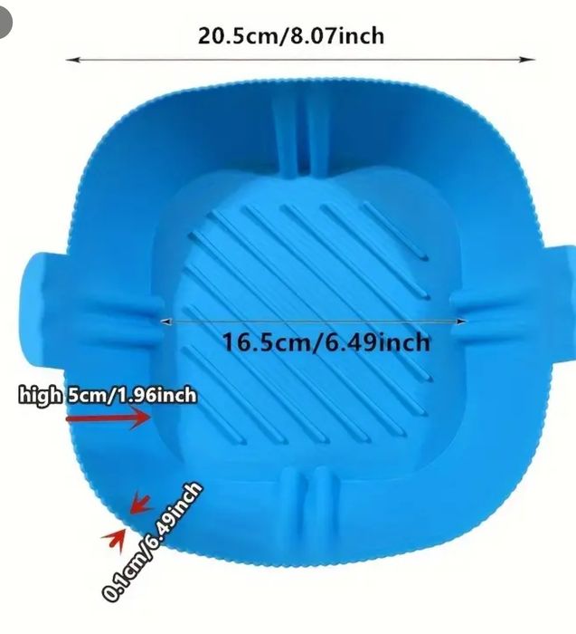 Силиконовые формы для аэрогриля и аэрофритюрницы