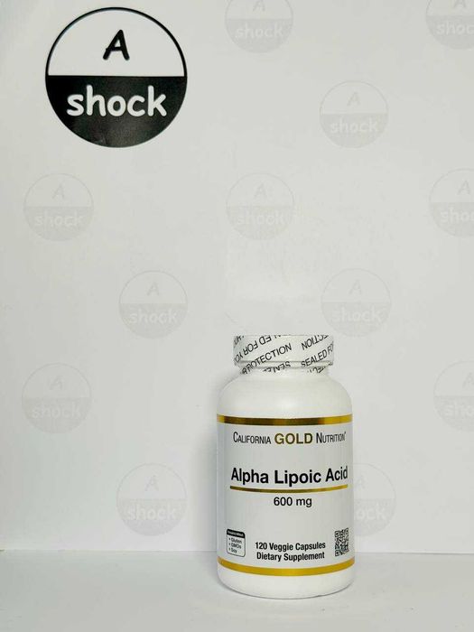 California Gold Nutrition Alpha Lipoic Acid 600 mg (120 капсул.)