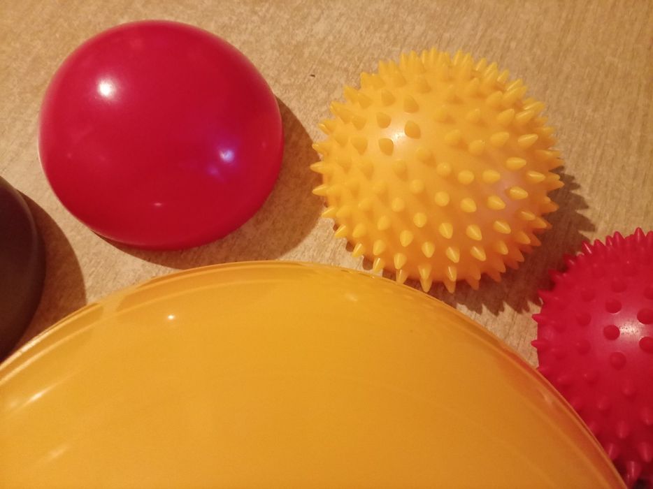 Nowe akcesoria do gimnastyki sensorycznej - aż 11 przedmiotów