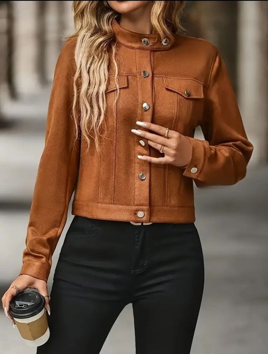 Kurtka damska zamszowa rozmiar 46