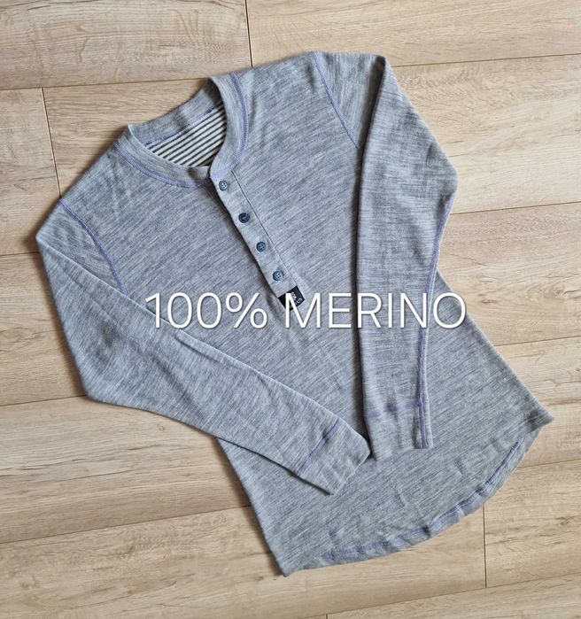 Janus termoaktywna wełniana bluzka 100% wełna merino