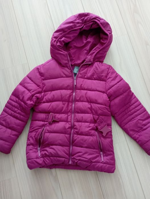 Casaco rosa zara 5-6 anos