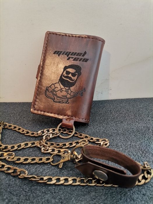 Carteiras Motard em pele