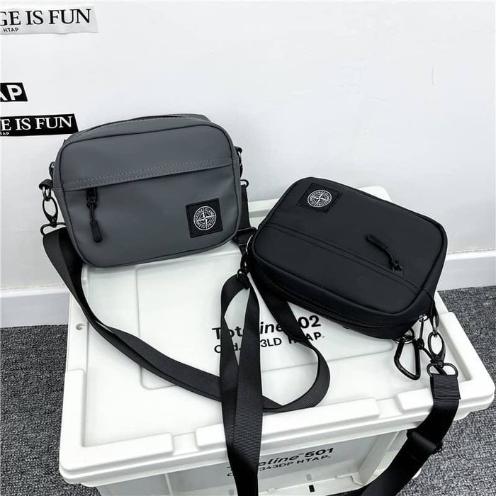 Прямоугольные сумки Stone Island с карабином в цветах Новые