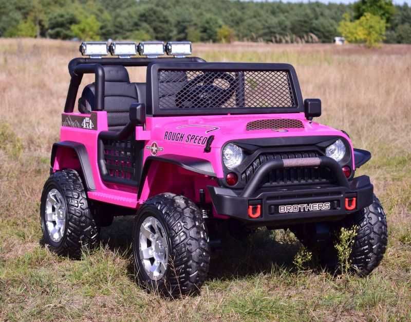 Auto samochód na akumulator WIELKI DŻIP 4X4 ROUGH SPEED jeep SUV autko