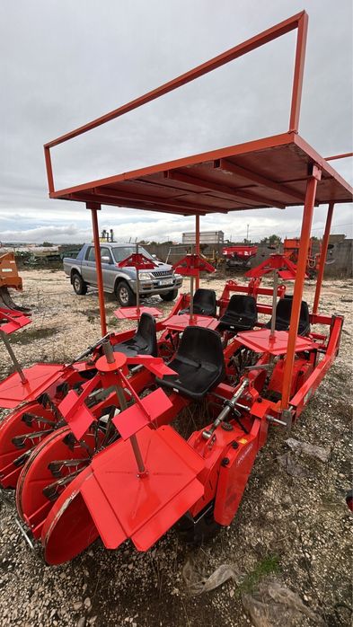 Máquina plantar cebolas