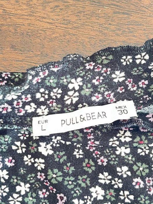 Vestido Floral meia manga Pull & Bear – Novo | Tamanho L