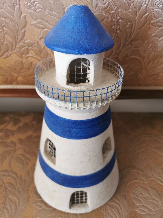 Farol (Cerâmica) - 29 cm Altura