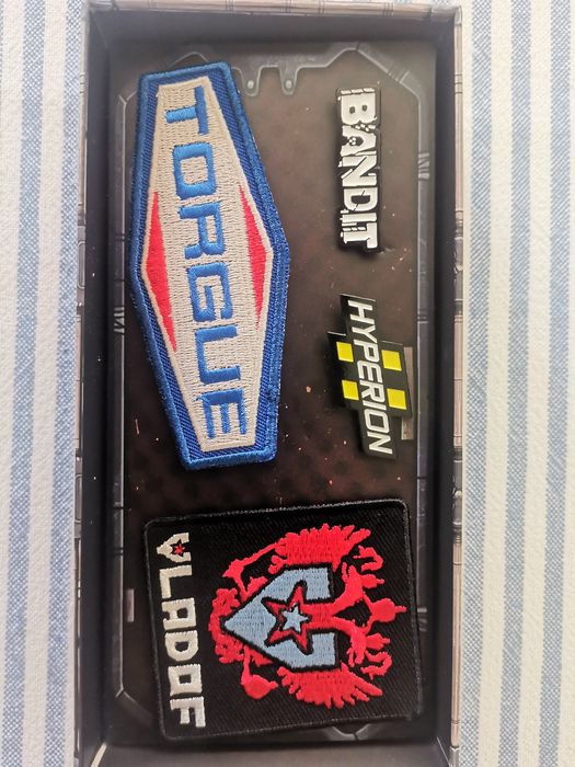 Borderlands pin e patch colecionáveis