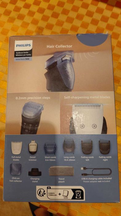 aparador de barba philips série 7000 novo, ainda na embalagem.