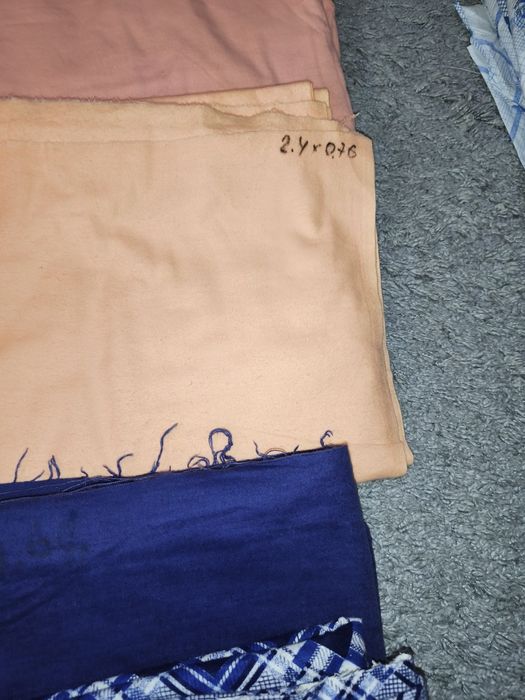 Отрезы байки и фланели времён Союза