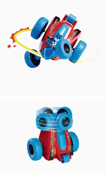 Dickie Toys RC Trick 'N Flip – Fernlenkauto Mit Flip-Funktion, Für Kinder Ab 3 Jahren