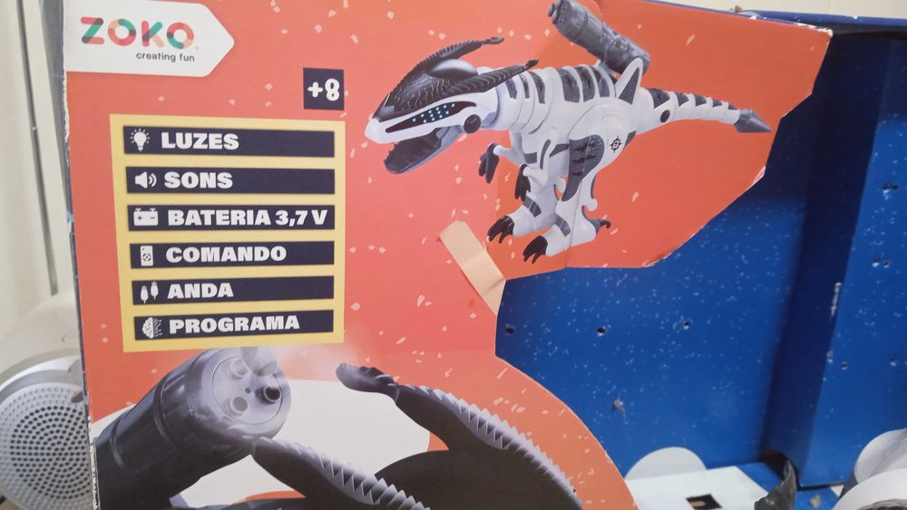Batle Dino- Robot dinossauro telecomandado!