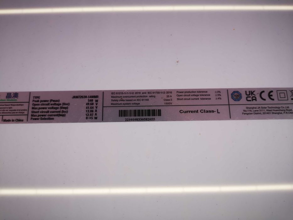 Kit Painéis Solares 540W c/IVA discriminado