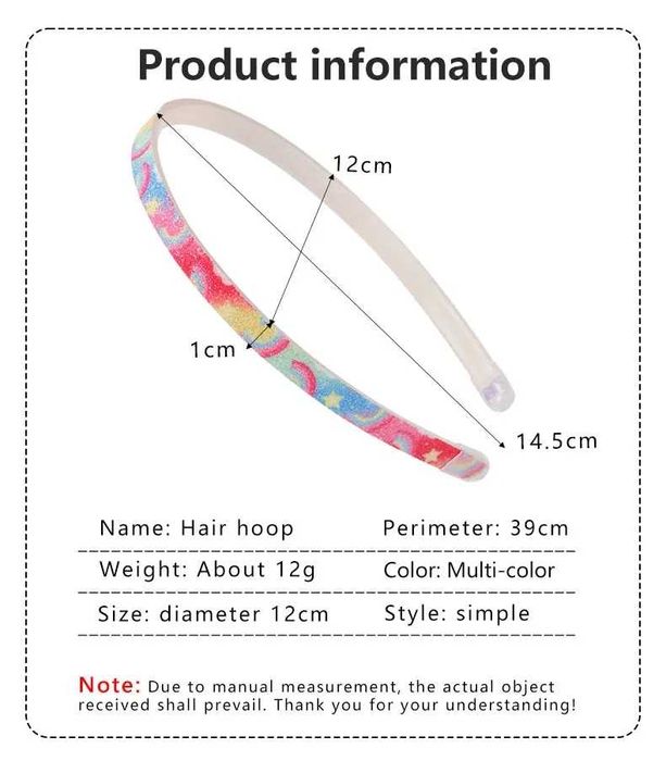 Обруч для волос с волнистым узором