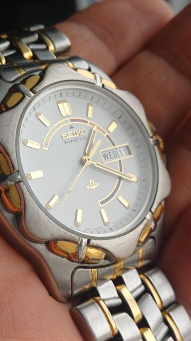 Seiko Kinetic Day-Date 5M43-0A70 | Po Serwisie