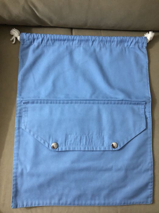 Saco azul claro para Jardim Escola Joao de Deus