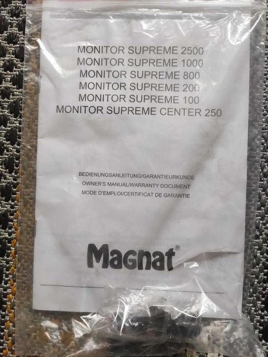 Kolumny Magnat Monitor Supreme 2500