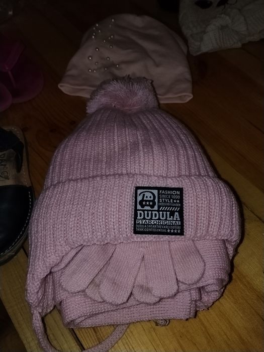 Дитячій набір шапка+рукавичі+шарфік