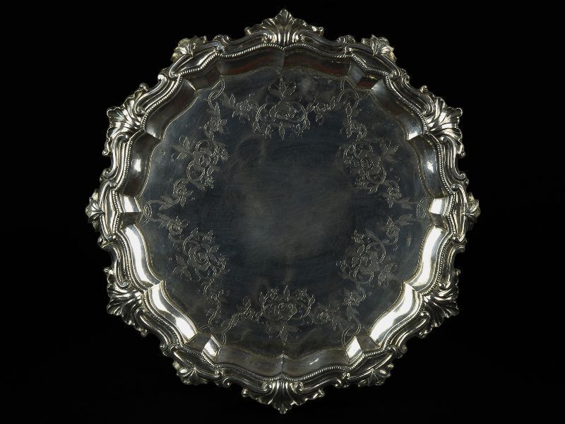 Chávena de Café antiga em Prata