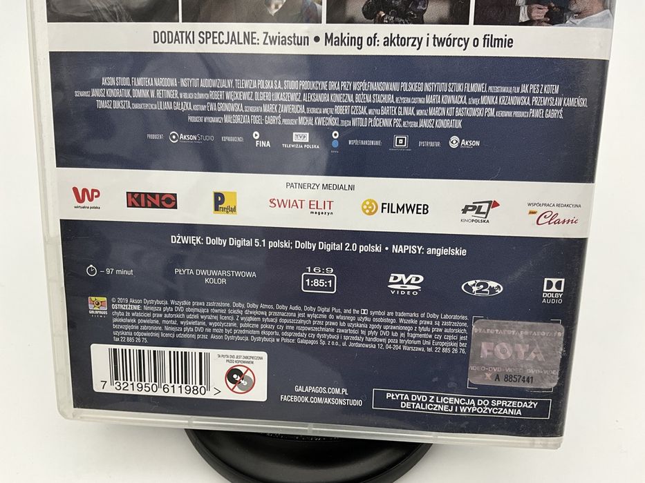 Jak pies z kotem DVD, Komedia/Dramat 2017, Robert Więckiewicz