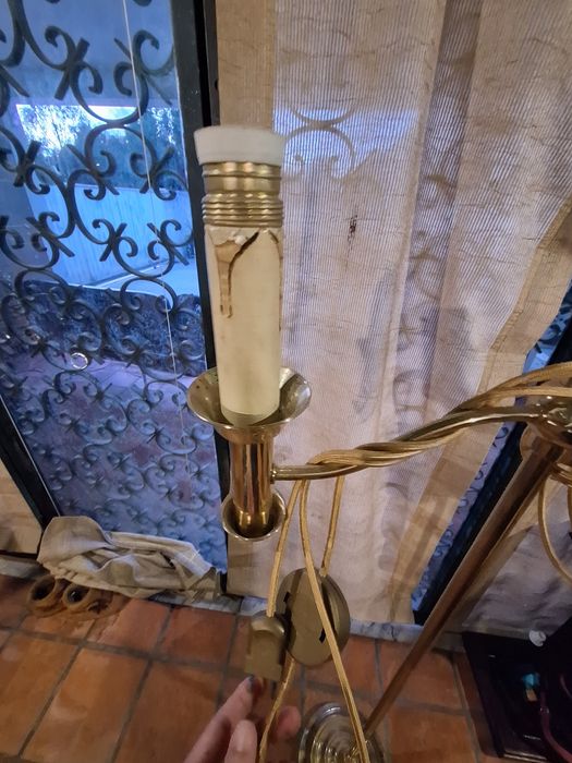 Candeeiro de pé vintage