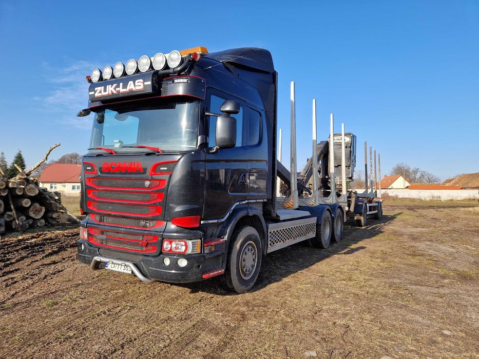 Scania r560 do drewna