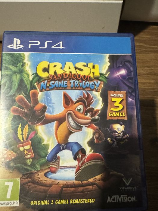Crash bandicoot n sane trilogy na ps4